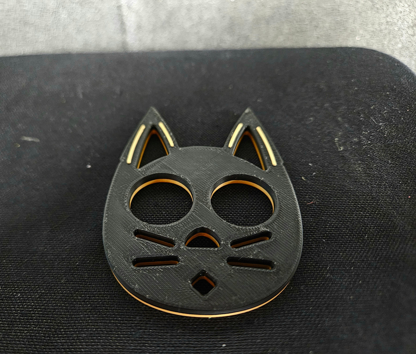 Self Defense Cat Keychain