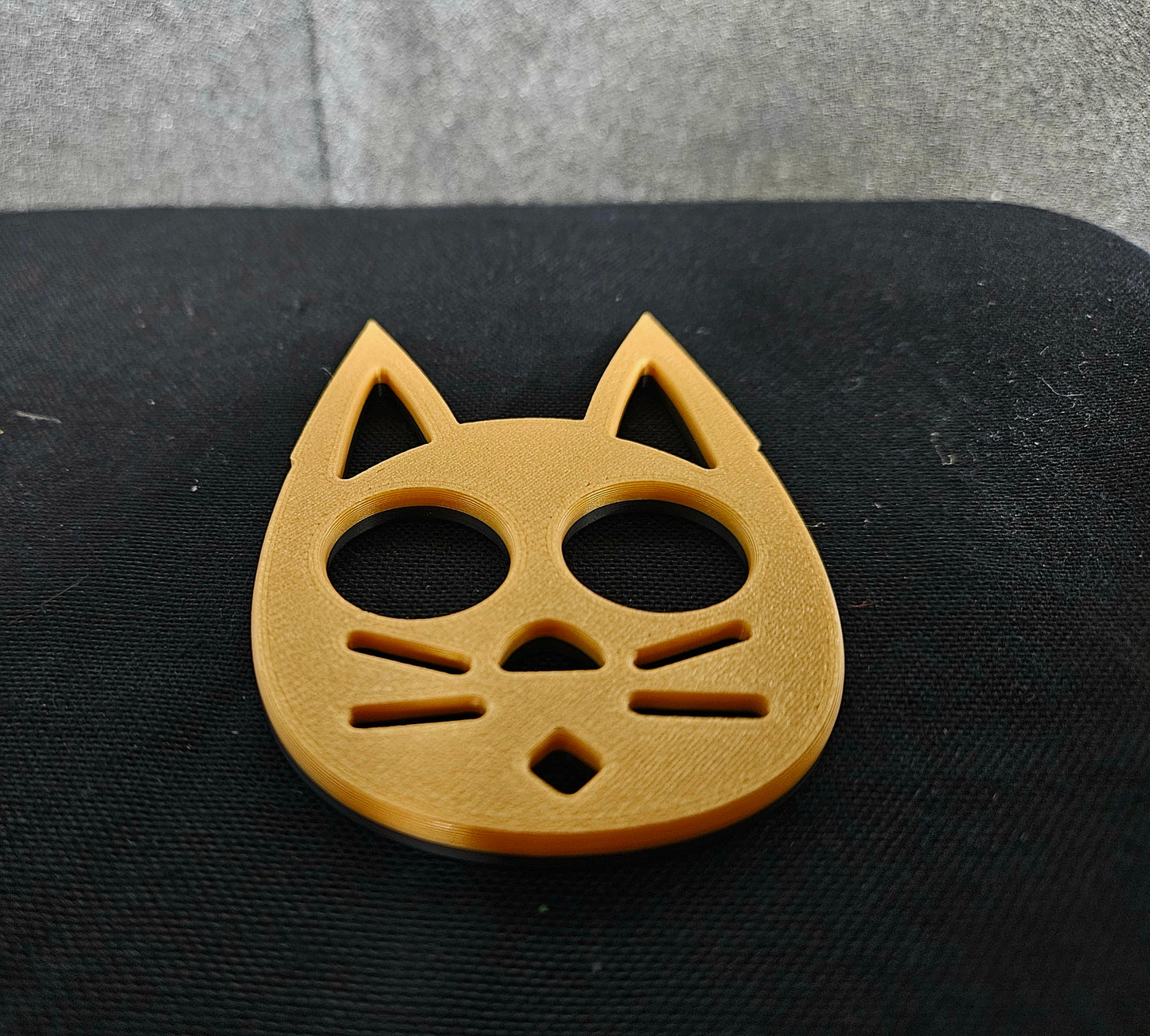 Self Defense Cat Keychain