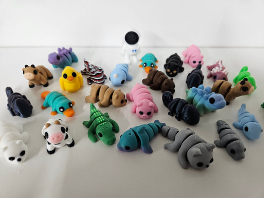 Mystery Mini Articulating Animals